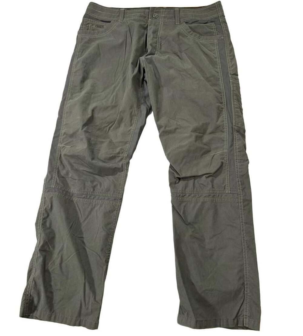 Kuhl Radikl Pants 36 x 30 Dark Gray Hybrid Hiking Trousers